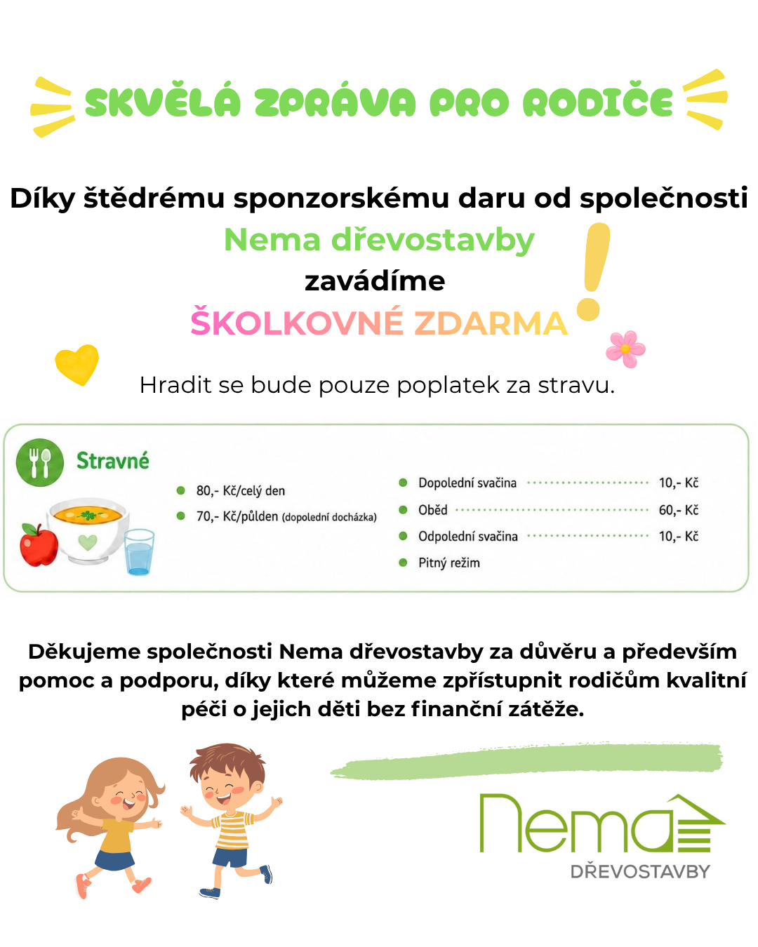 SKVĚL&Aacute; ZPR&Aacute;VA PRO RODIČE